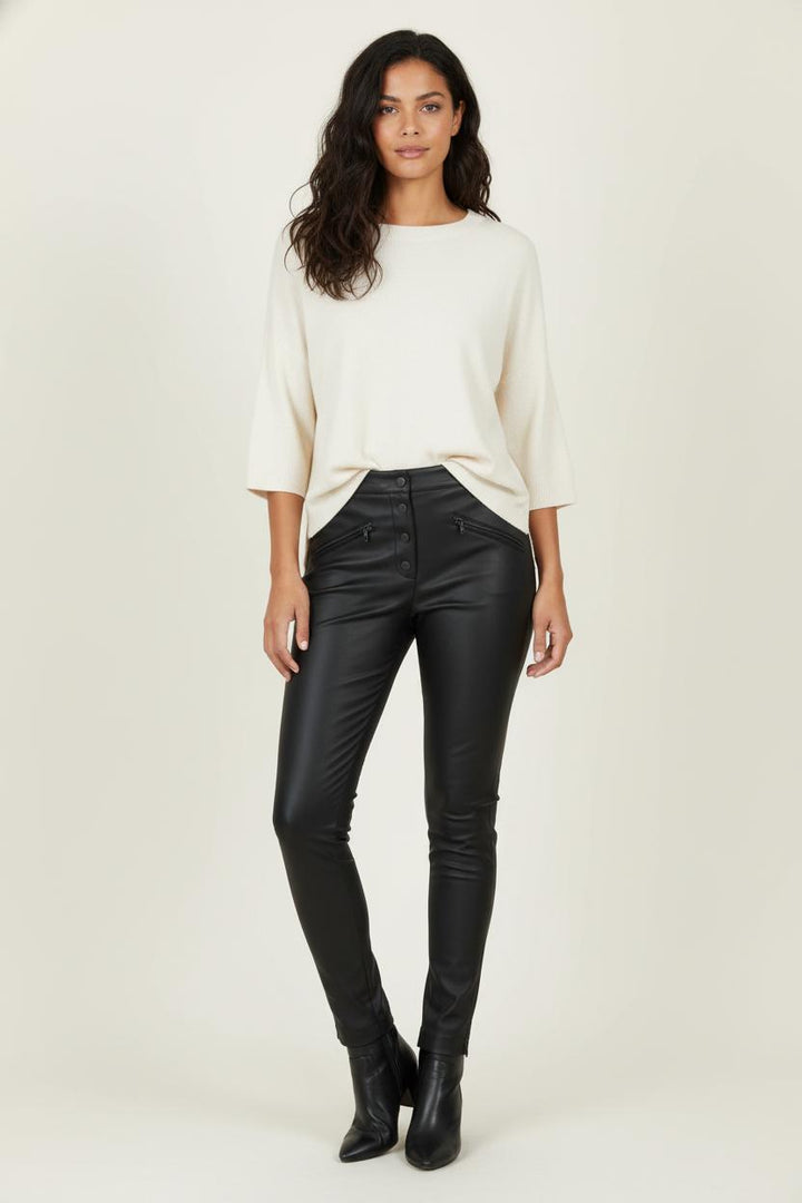 Pantalon Noir - Taille M/38 de la marque IKKS | PARAD99301 - Vendu par Paradigme - Image 1