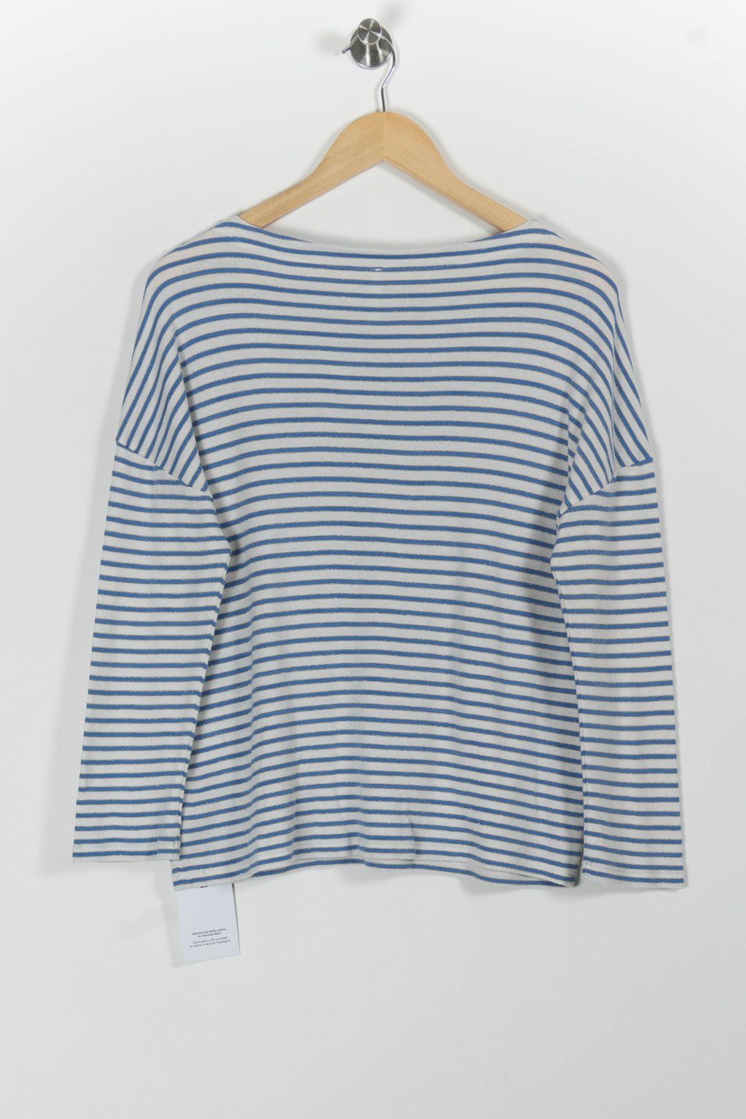 Marinière Bleue et Blanche - Taille L/40 de la marque I.Code | PARAD99305 - Vendu par Paradigme - Image 4