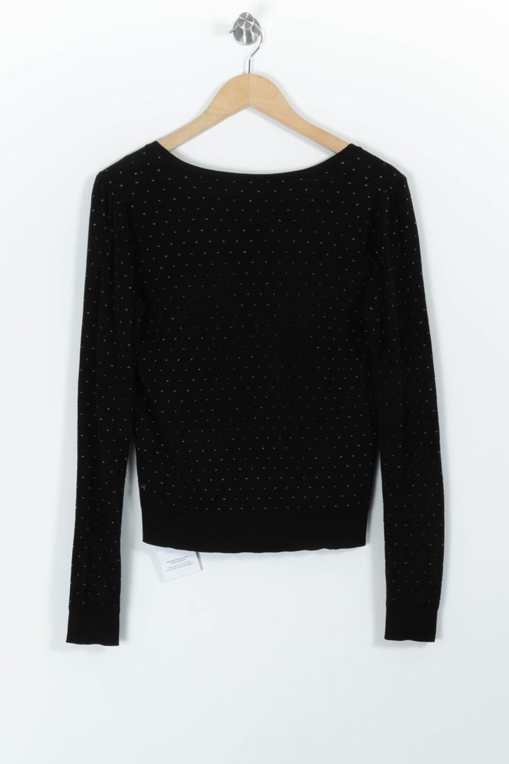 Cardigan Noir - Taille S/36 de la marque I.Code | PARAD99306 - Vendu par Paradigme - Image 4