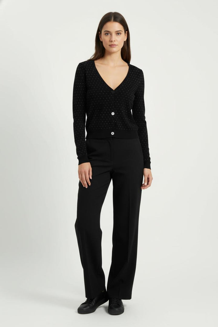 Cardigan Noir - Taille S/36 de la marque I.Code | PARAD99306 - Vendu par Paradigme - Image 1