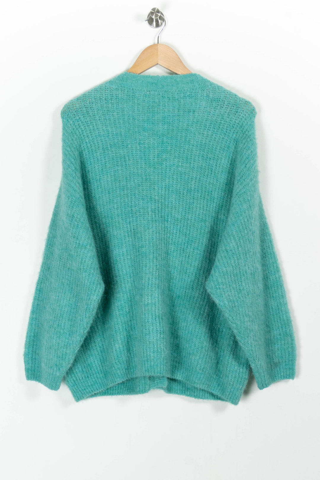 Cardigan Vert - Taille S/36 de la marque American Vintage | PARAD99307 - Vendu par Paradigme - Image 4