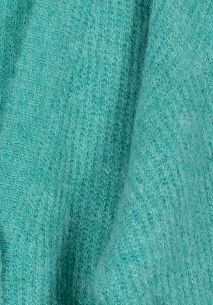 Cardigan Vert - Taille S/36 de la marque American Vintage | PARAD99307 - Vendu par Paradigme - Image 3