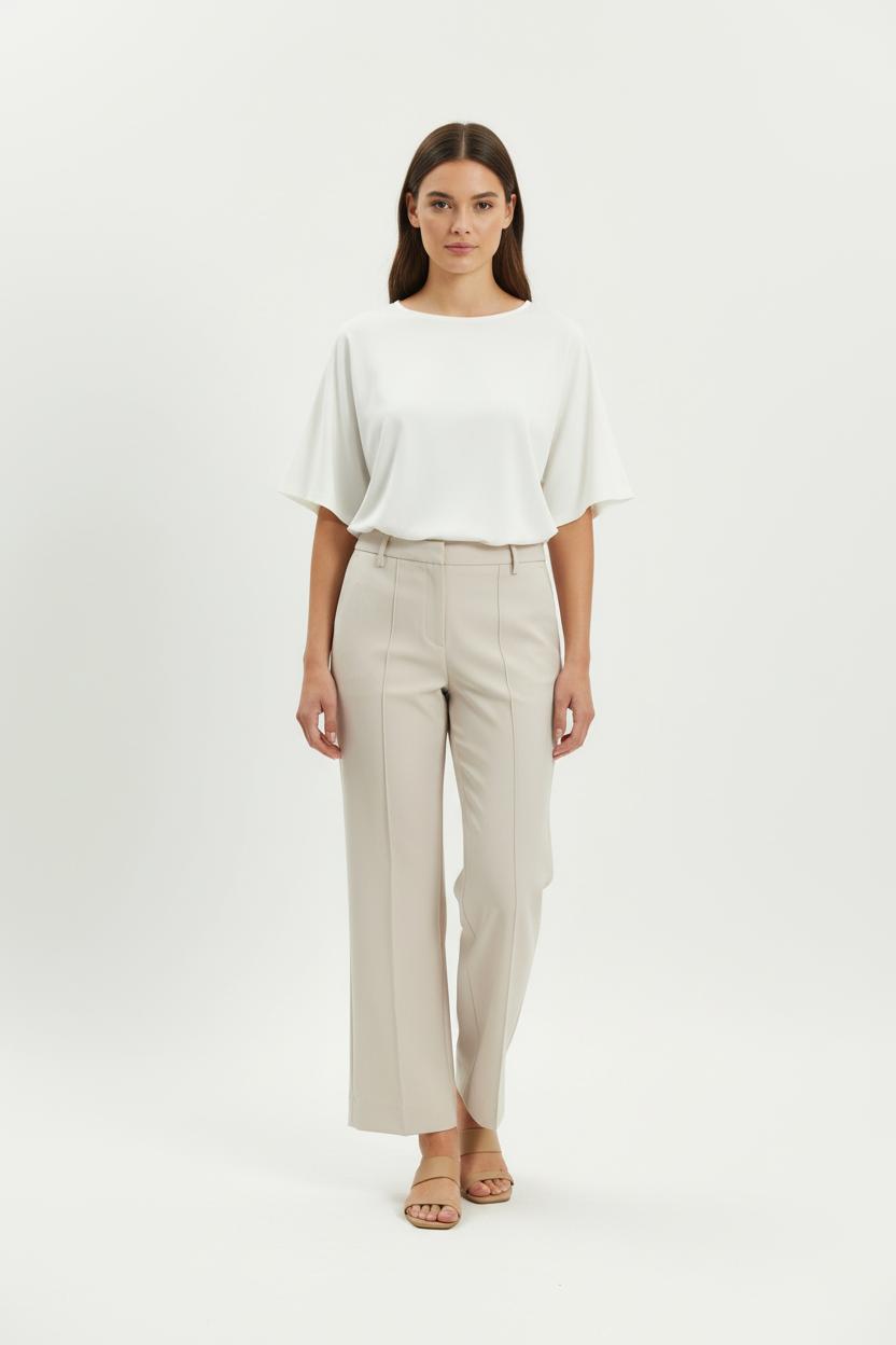 Pantalon Large Beige - Taille M/38 de la marque Karl Marc John | PARAD99311 - Vendu par Paradigme - Image 1