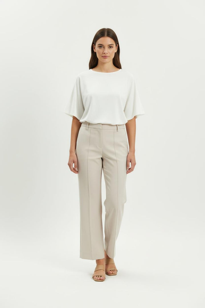 Pantalon Large Beige - Taille M/38 de la marque Karl Marc John | PARAD99311 - Vendu par Paradigme - Image 1