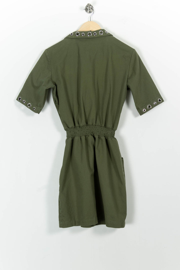Combishort Verte - Taille L/40 de la marque Maje | PARAD99319 - Vendu par Paradigme - Image 4