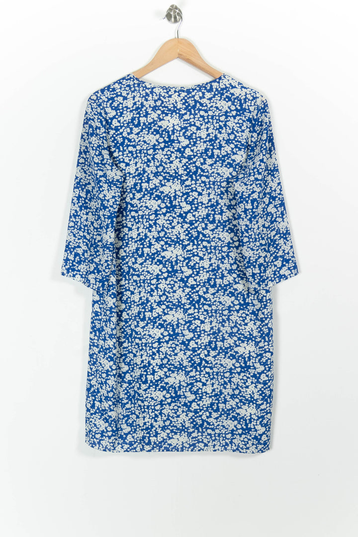 Robe Fleurie Bleue et Blanche - Taille M/38 de la marque Pablo | PARAD99325 - Vendu par Paradigme - Image 4