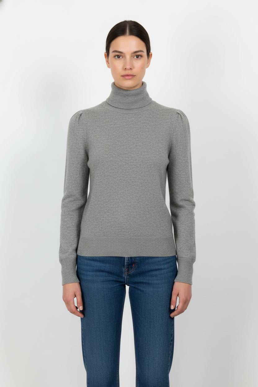 Pull Col Roulé Gris - Taille S/36 de la marque Bérénice | PARAD99328 - Vendu par Paradigme - Image 1