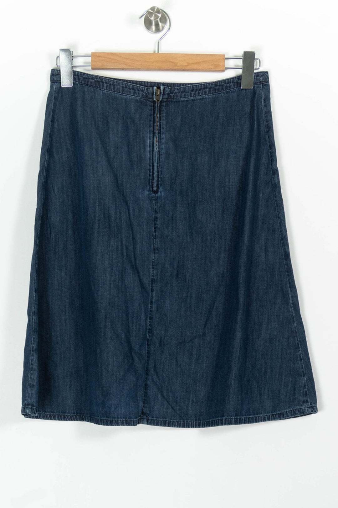 Jupe Midi Bleue - Taille M/38 de la marque Caroll | PARAD99329 - Vendu par Paradigme - Image 4