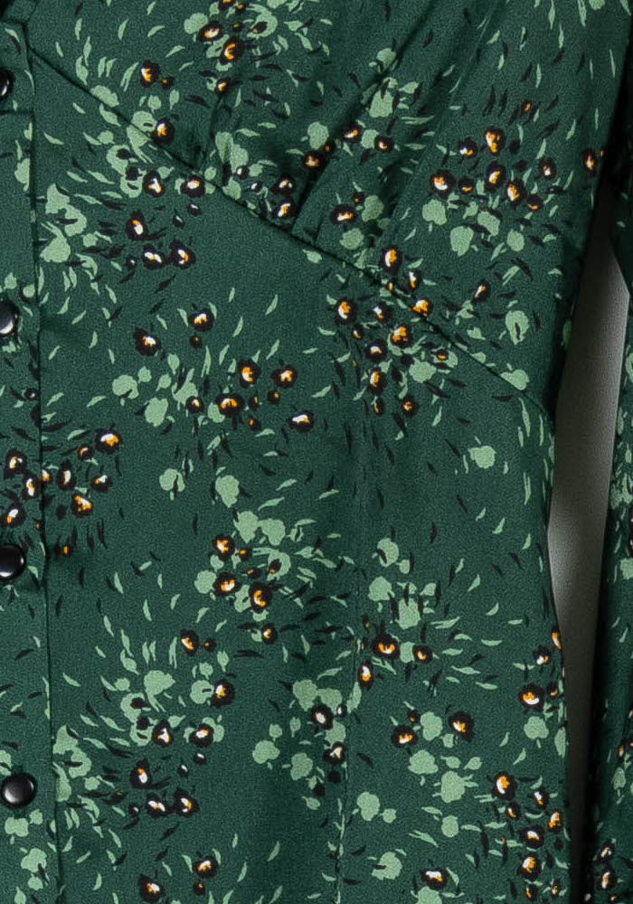 Blouse Verte - Taille S/36 de la marque IKKS | PARAD99334 - Vendu par Paradigme - Image 3