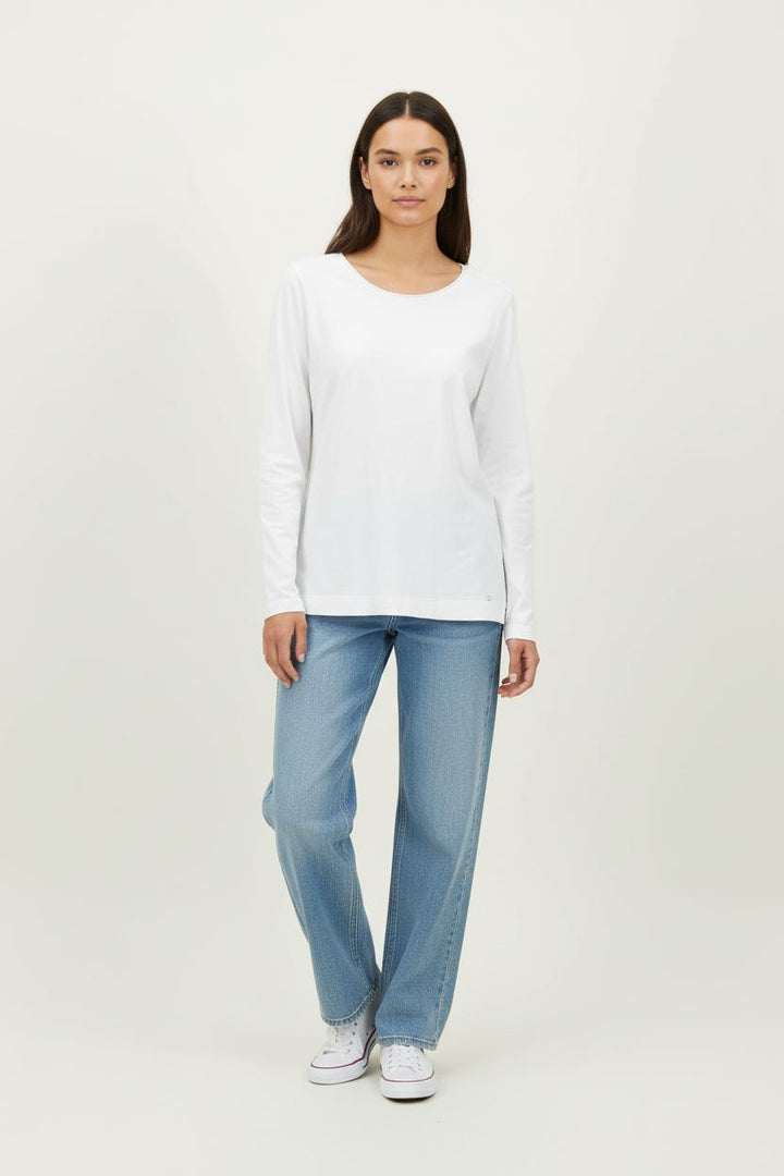 Tee-shirt Manches Longues Blanc - Taille S/36 de la marque Des petits hauts | PARAD99340 - Vendu par Paradigme - Image 1