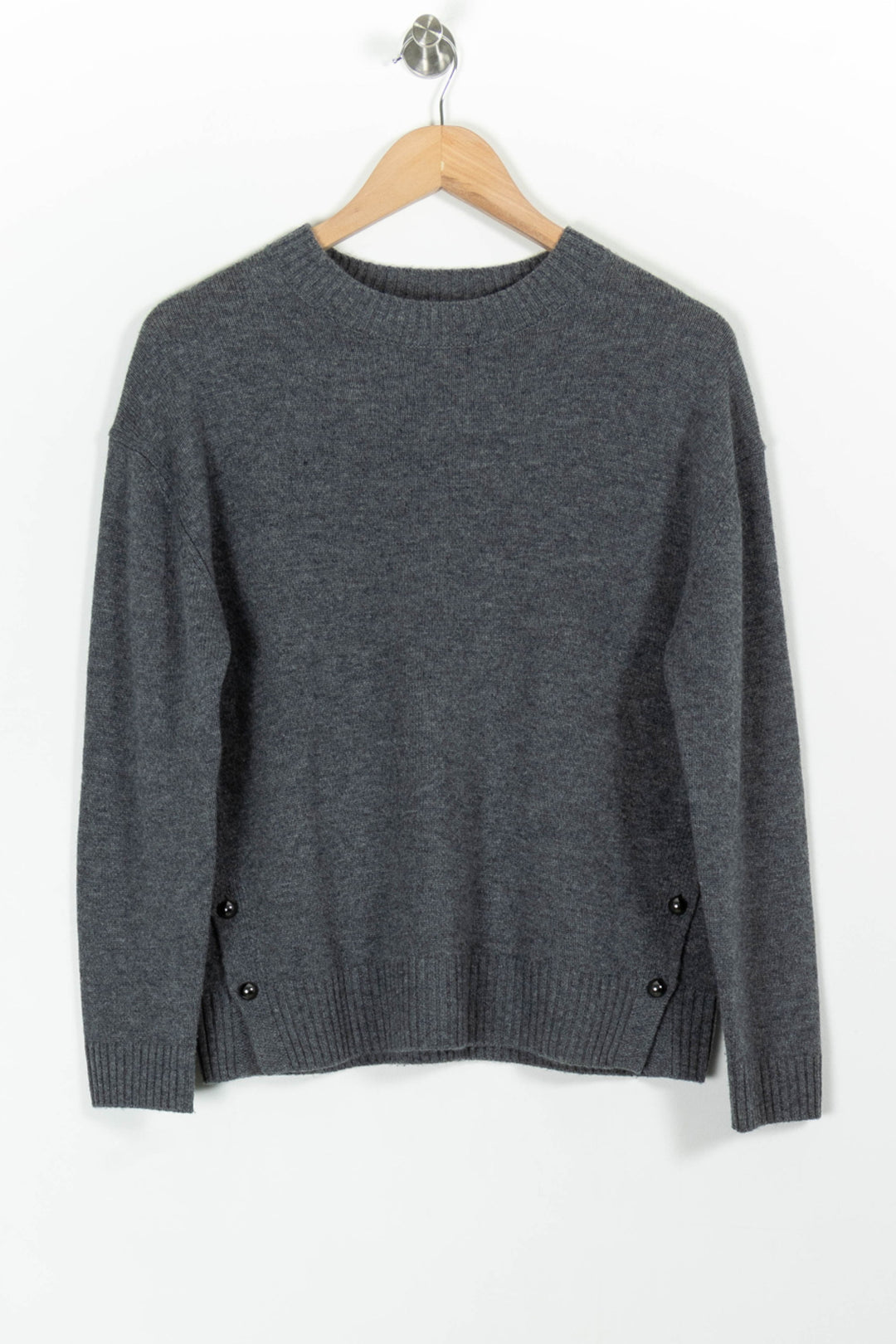 Pull Gris - Taille XS/34 de la marque Des petits hauts | PARAD99341 - Vendu par Paradigme - Image 2