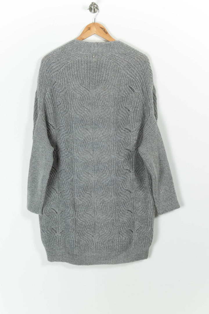 Cardigan Gris - Taille M/38 de la marque One Step | PARAD99344 - Vendu par Paradigme - Image 4