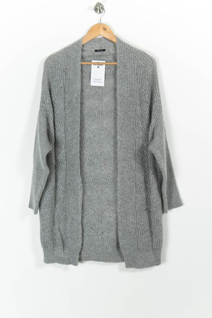 Cardigan Gris - Taille M/38 de la marque One Step | PARAD99344 - Vendu par Paradigme - Image 2