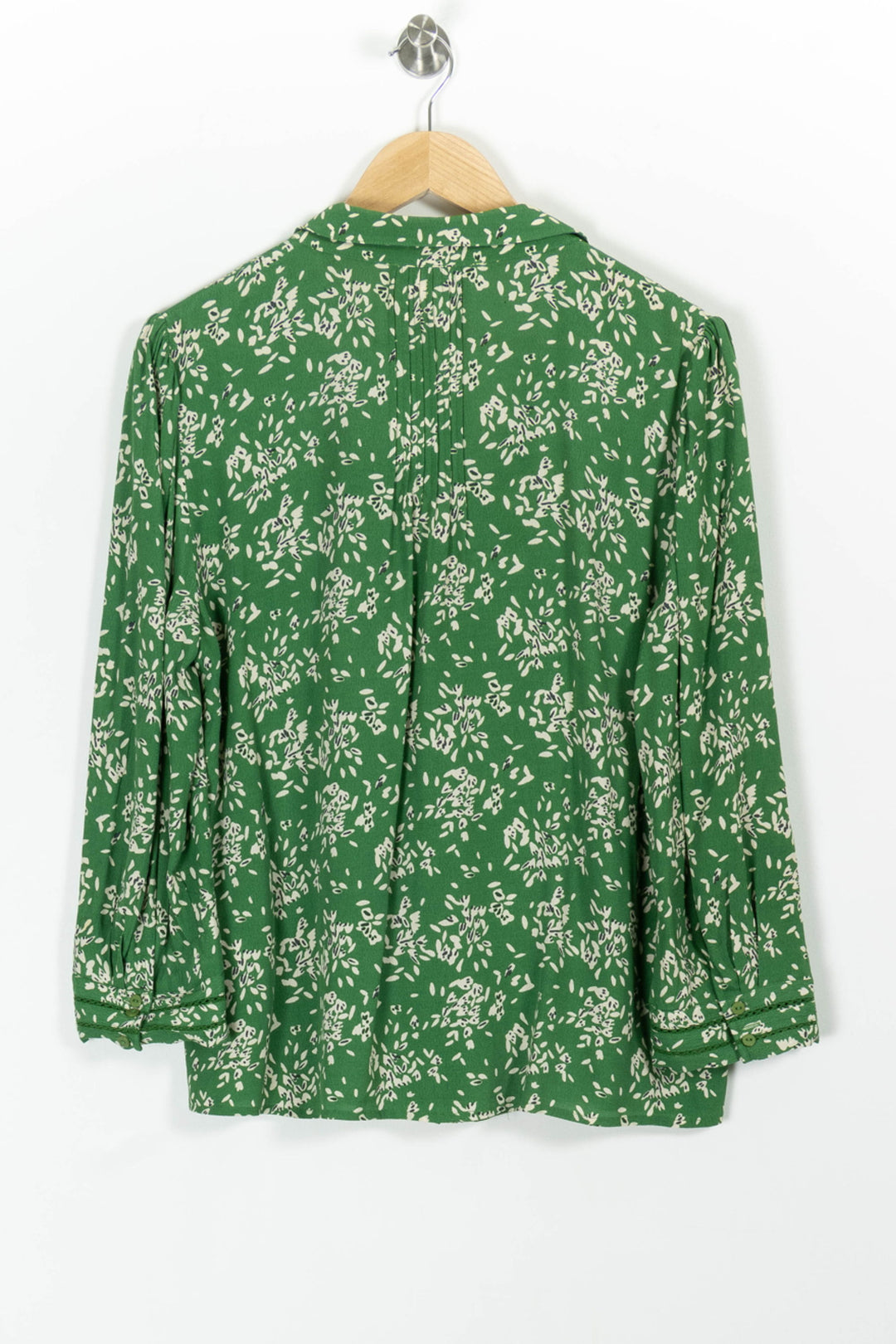 Chemise Verte et Blanche - Taille L/40 de la marque ba&sh | PARAD99346 - Vendu par Paradigme - Image 4