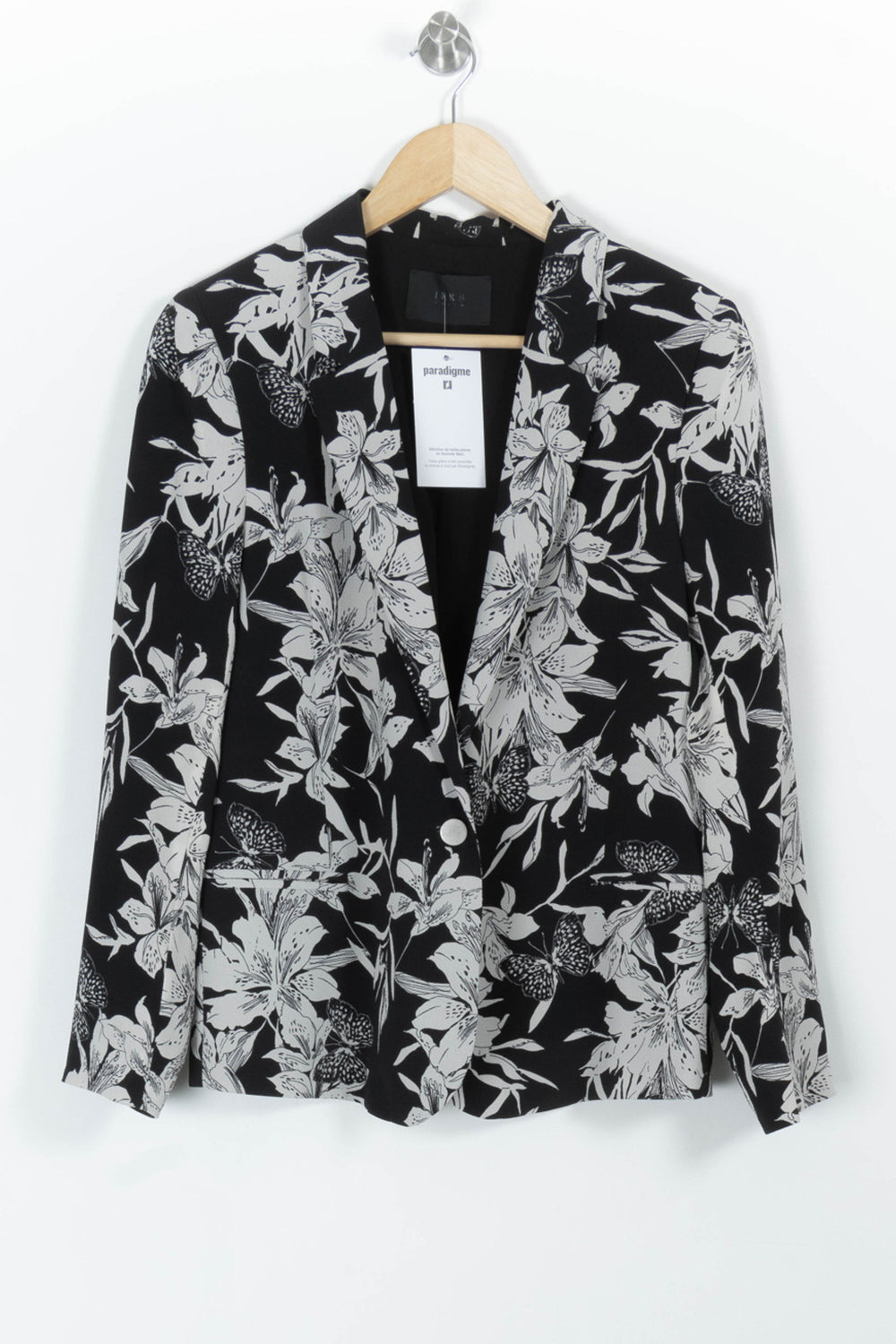 Blazer Noir et Blanc - Taille L/40 de la marque IKKS | PARAD99349 - Vendu par Paradigme - Image 2