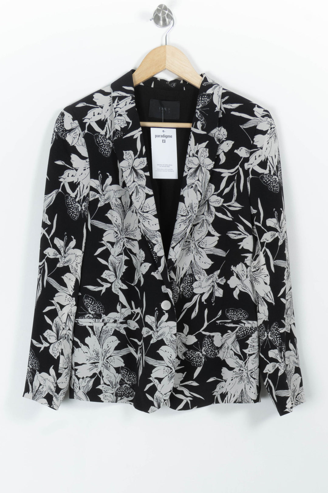 Blazer Noir et Blanc - Taille L/40 de la marque IKKS | PARAD99349 - Vendu par Paradigme - Image 2
