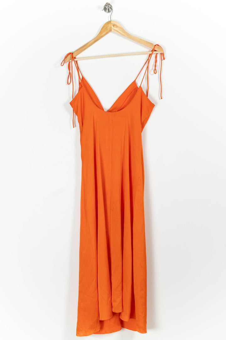 Robe Longue Orange - Taille XL/42 de la marque Sandro | PARAD99351 - Vendu par Paradigme - Image 4