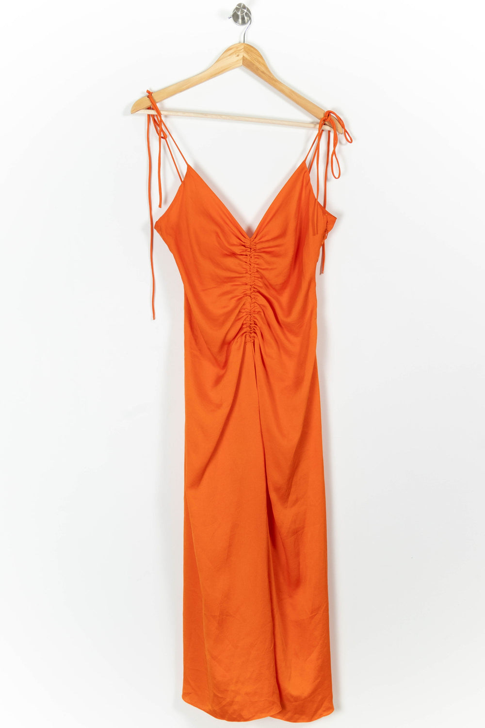 Robe Longue Orange - Taille XL/42 de la marque Sandro | PARAD99351 - Vendu par Paradigme - Image 2