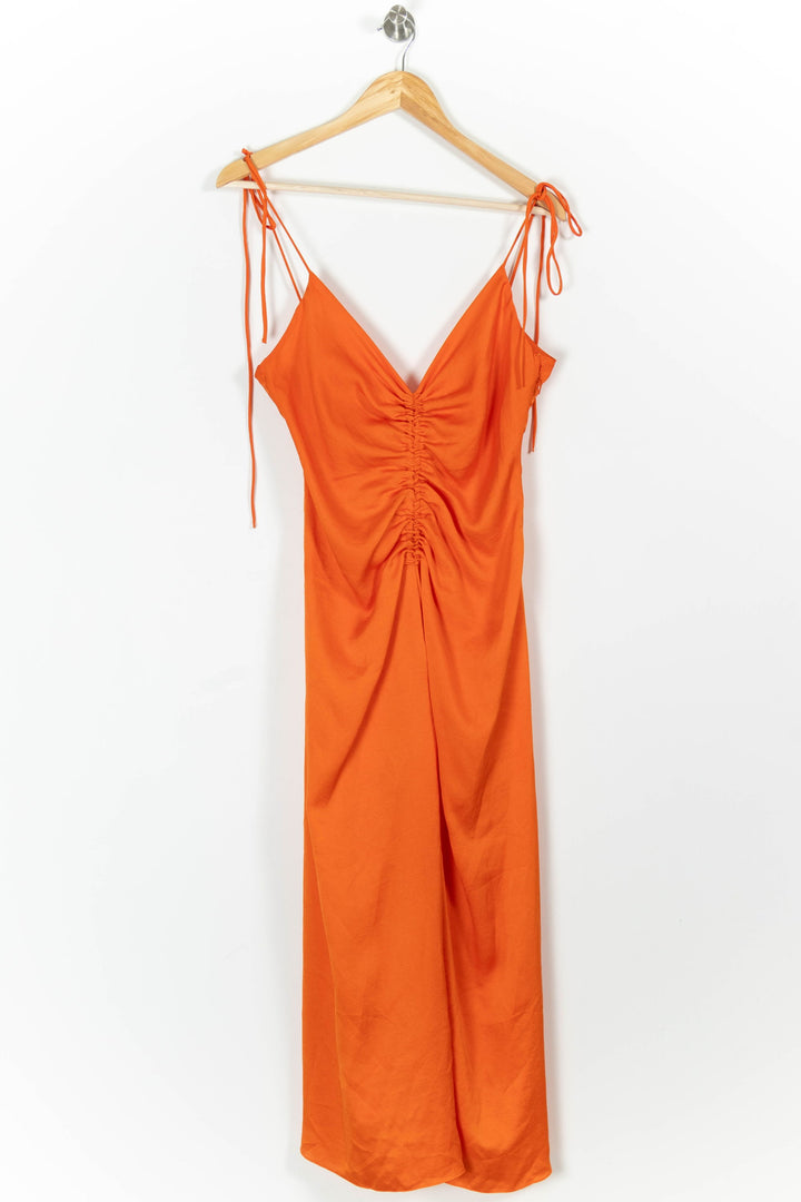 Robe Longue Orange - Taille XL/42 de la marque Sandro | PARAD99351 - Vendu par Paradigme - Image 2