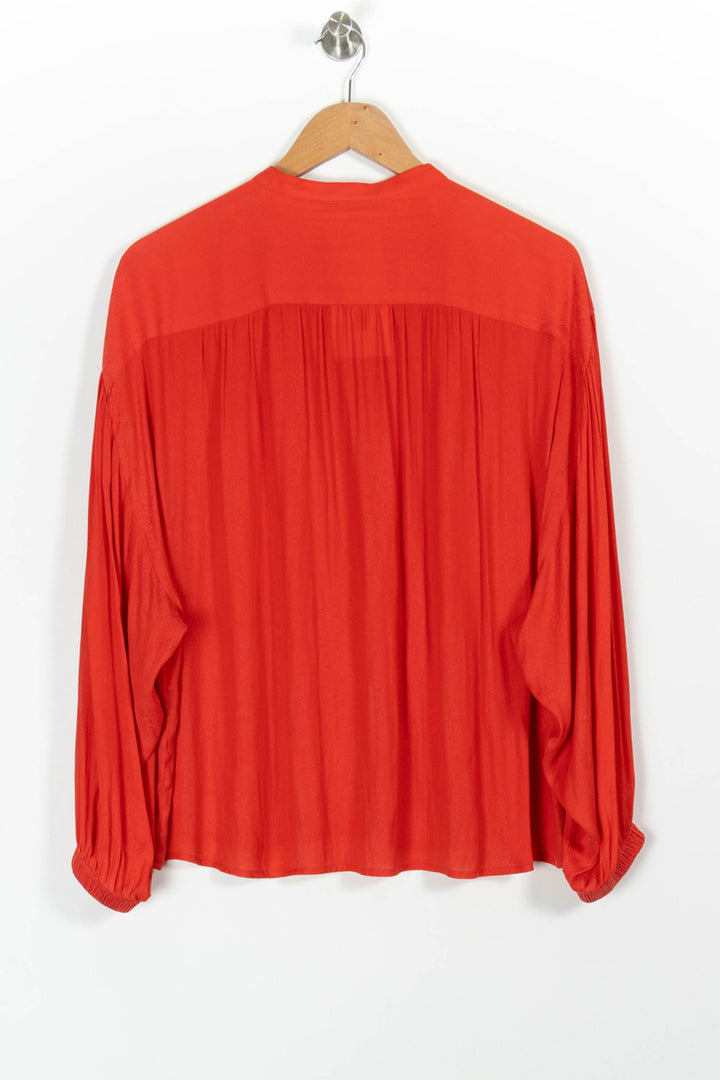 Blouse Orange - Taille L/40 de la marque ZAPA | PARAD99355 - Vendu par Paradigme - Image 4