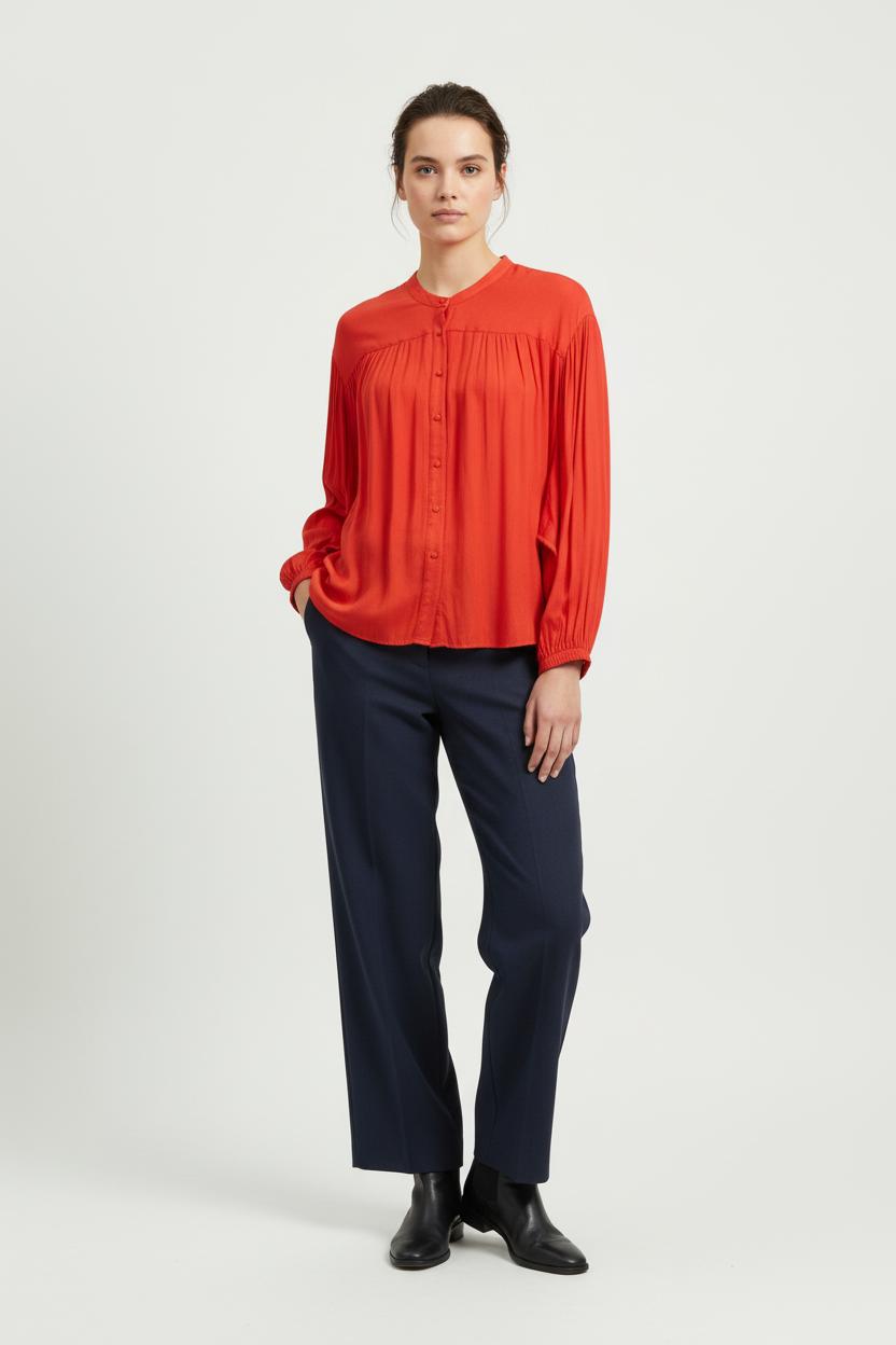 Blouse Orange - Taille L/40 de la marque ZAPA | PARAD99355 - Vendu par Paradigme - Image 1