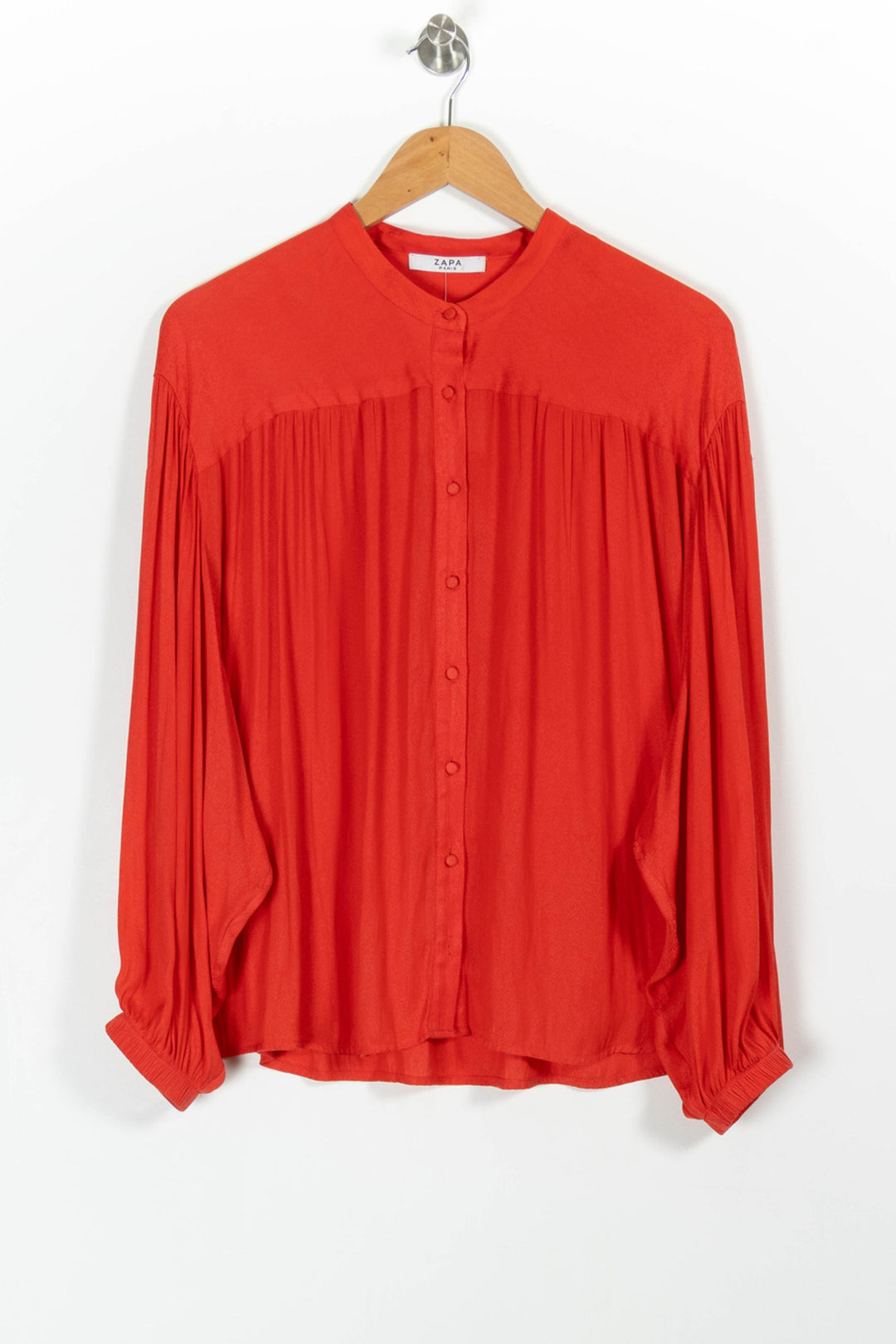 Blouse Orange - Taille L/40 de la marque ZAPA | PARAD99355 - Vendu par Paradigme - Image 2
