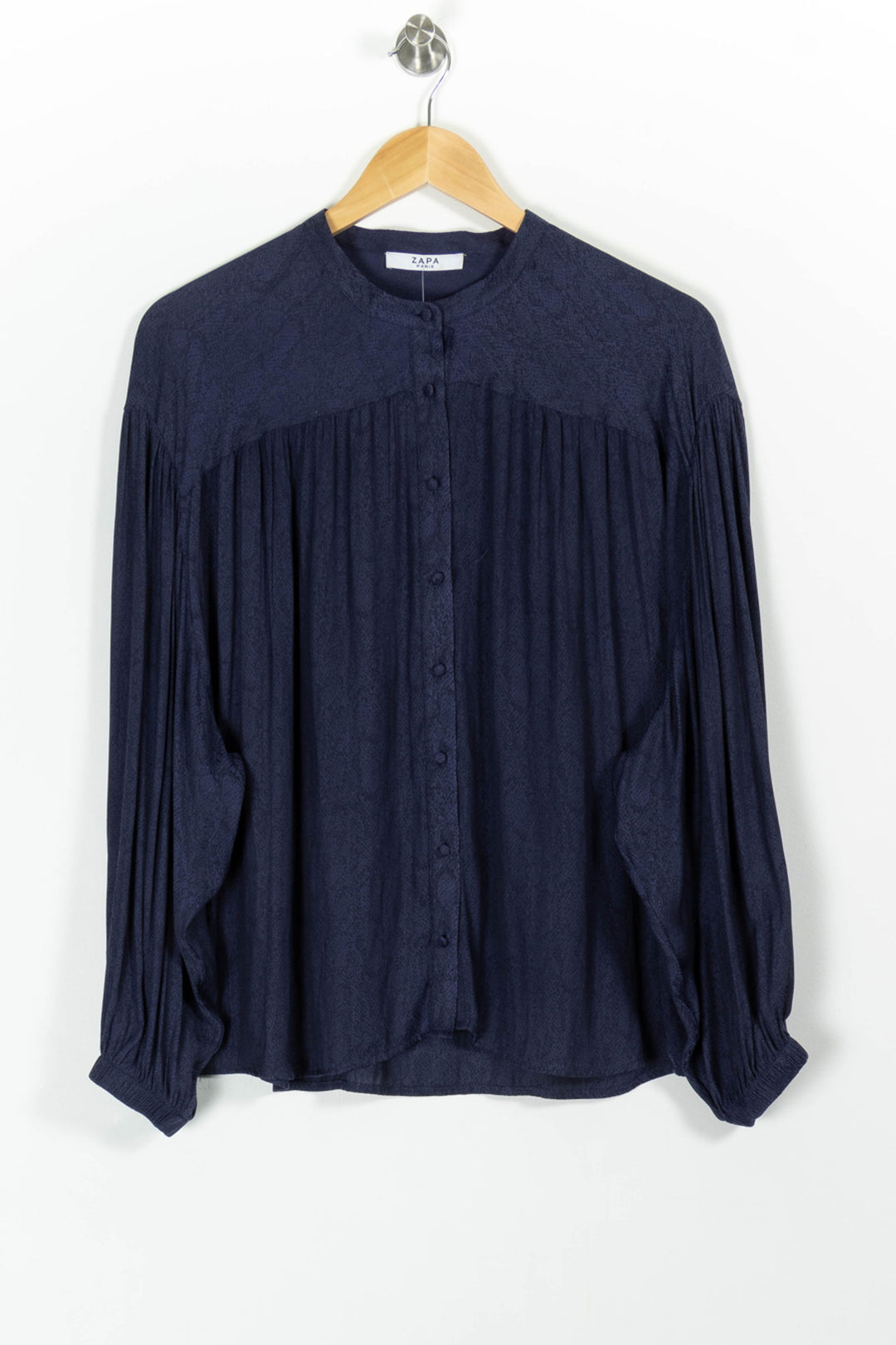 Blouse Bleue - Taille L/40 de la marque ZAPA | PARAD99356 - Vendu par Paradigme - Image 2