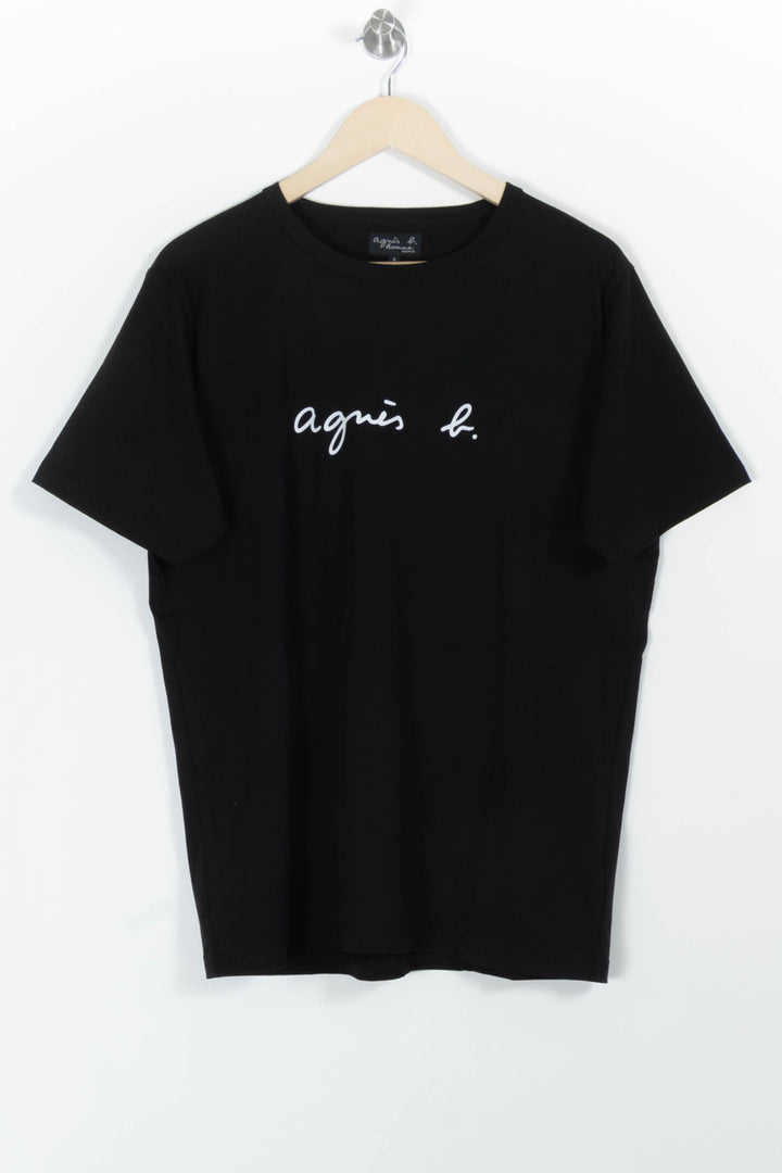 Tee-shirt Noir - Taille L/40 de la marque Agnès b. | PARAD99359 - Vendu par Paradigme - Image 2