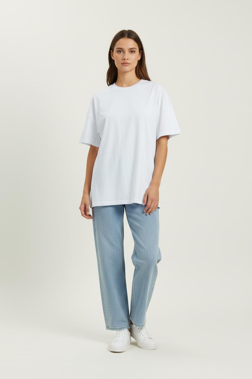 Tee-shirt Blanc - Taille S/36 de la marque American Vintage | PARAD99360 - Vendu par Paradigme - Image 1