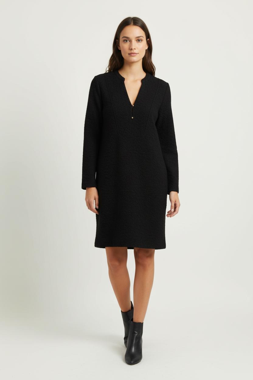Robe Noire - Taille M/38 de la marque La Fée Maraboutée | PARAD99361 - Vendu par Paradigme - Image 1