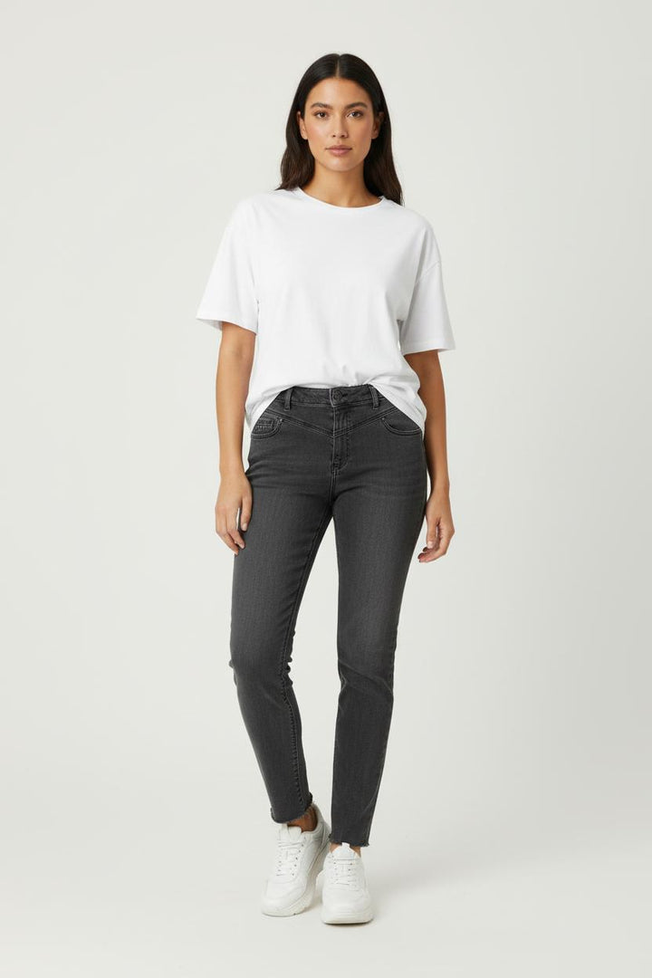 Jean Gris - Taille M/38 de la marque IKKS | PARAD99365 - Vendu par Paradigme - Image 1