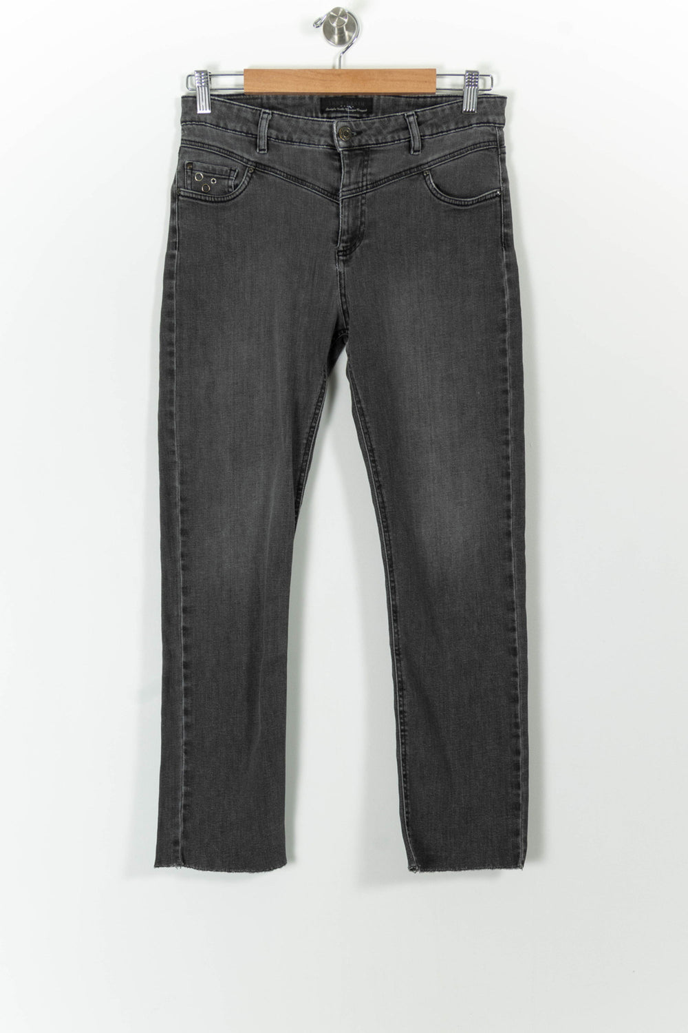 Jean Gris - Taille M/38 de la marque IKKS | PARAD99365 - Vendu par Paradigme - Image 2