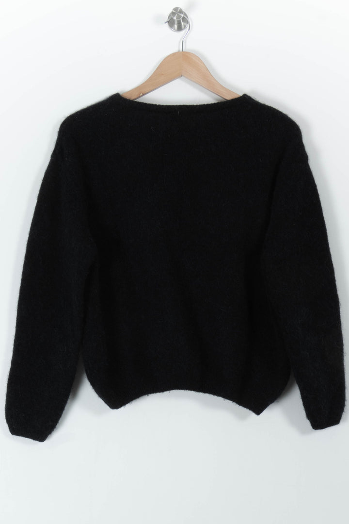 Cardigan Noir - Taille M/38 de la marque American Vintage | PARAD99366 - Vendu par Paradigme - Image 4