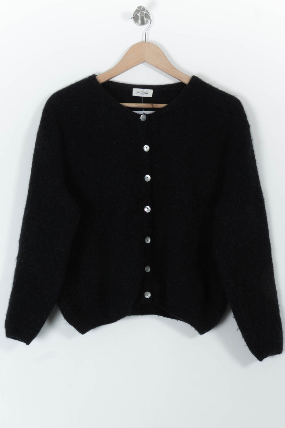Cardigan Noir - Taille M/38 de la marque American Vintage | PARAD99366 - Vendu par Paradigme - Image 2