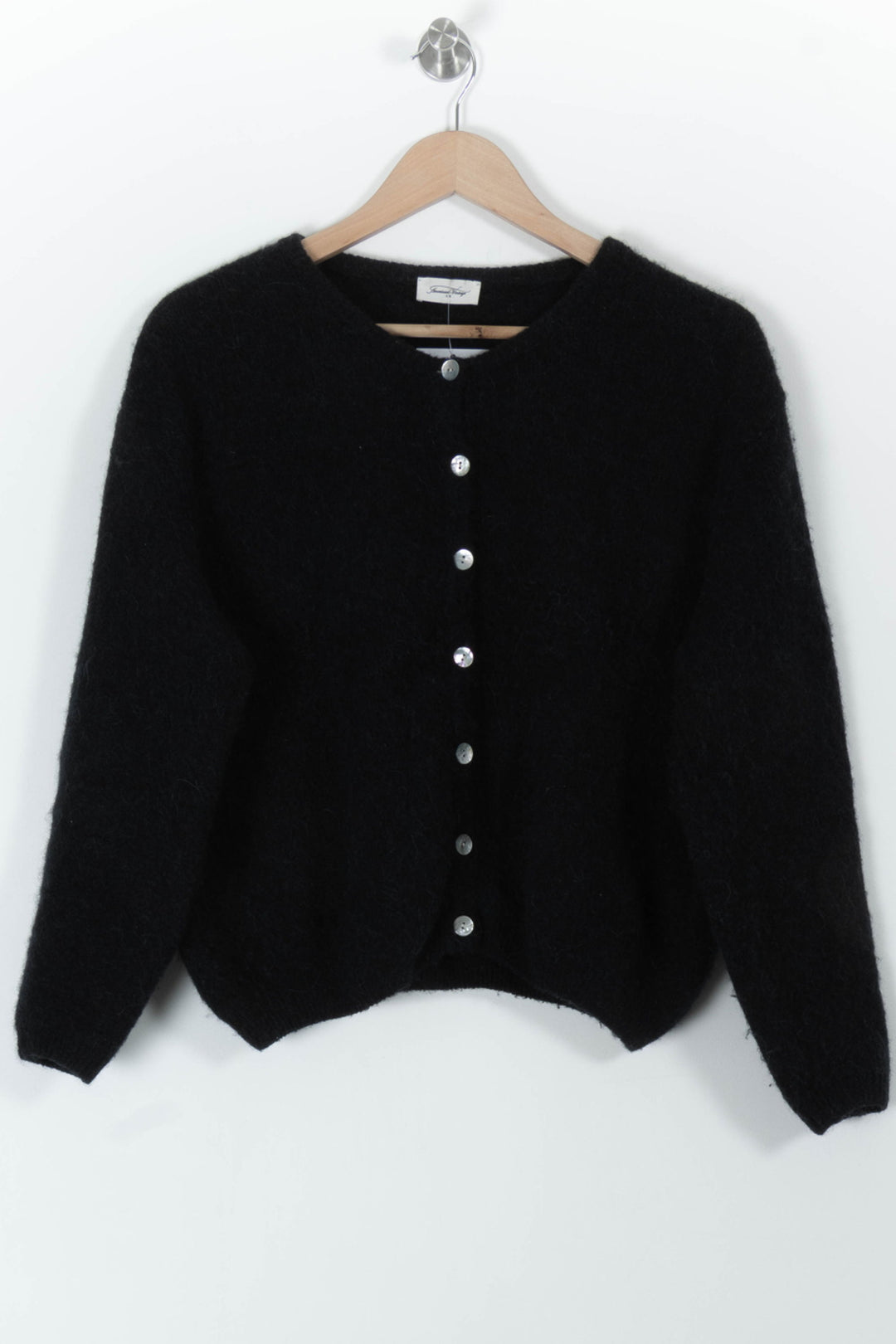 Cardigan Noir - Taille M/38 de la marque American Vintage | PARAD99366 - Vendu par Paradigme - Image 2