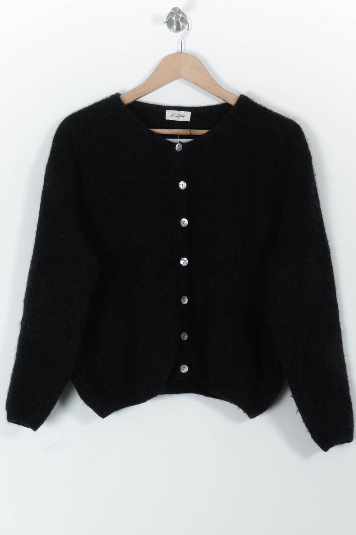 Cardigan Noir - Taille M/38 de la marque American Vintage | PARAD99366 - Vendu par Paradigme - Image 2