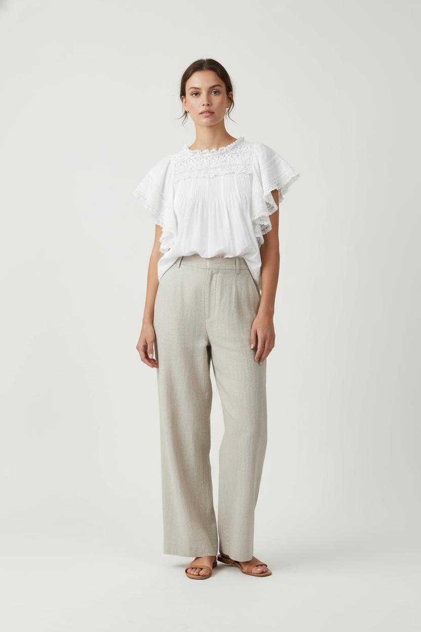 Blouse Blanche - Taille L/40 de la marque Vanessa Bruno | PARAD99367 - Vendu par Paradigme - Image 1