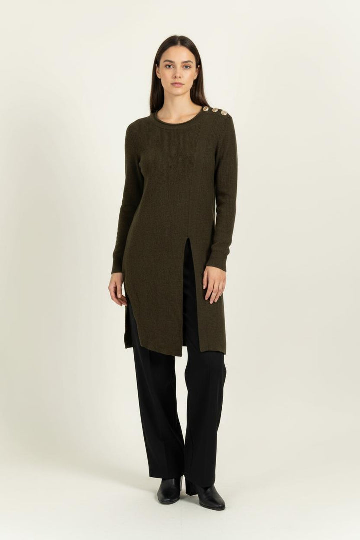 Pull Vert - Taille M/38 de la marque Claudie Pierlot | PARAD99368 - Vendu par Paradigme - Image 1