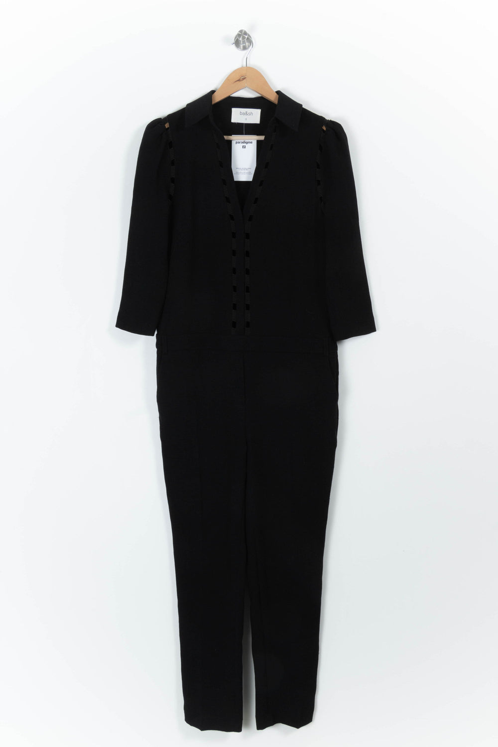 Combinaison Noire - Taille M/38 de la marque ba&sh | PARAD99369 - Vendu par Paradigme - Image 2