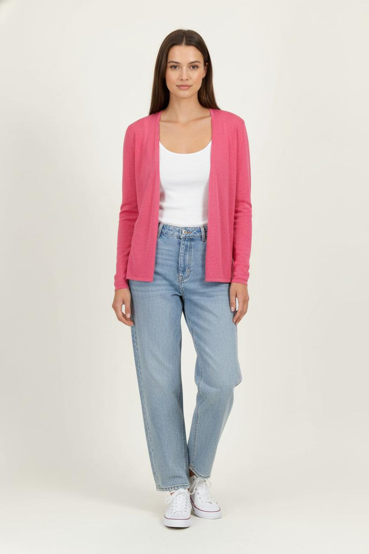 Cardigan Rose - Taille L/40 de la marque Caroll | PARAD99373 - Vendu par Paradigme - Image 1