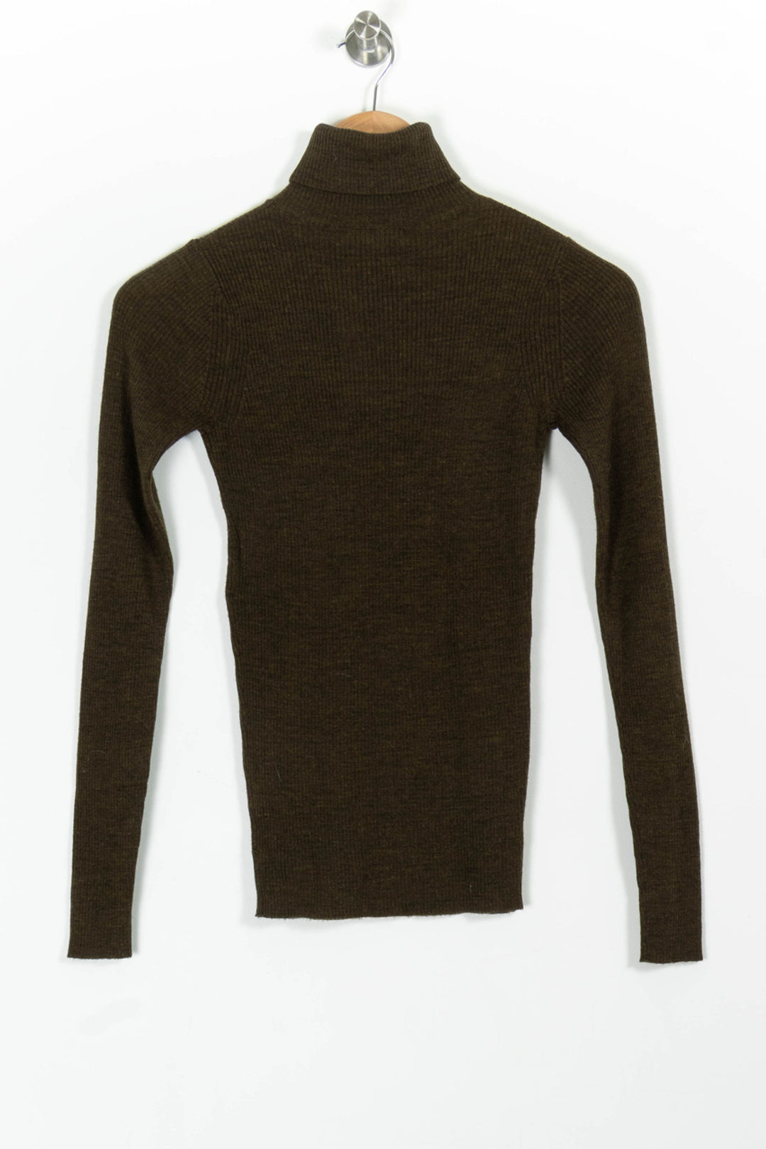 Pull Col Roulé Marron - Taille XS/34 de la marque Kookai | PARAD99381 - Vendu par Paradigme - Image 4
