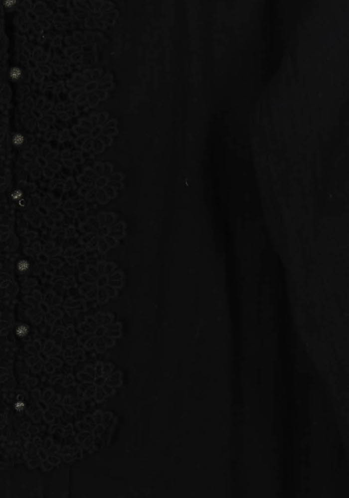 Blouse Noire - Taille L/40 de la marque Caroll | PARAD99384 - Vendu par Paradigme - Image 3