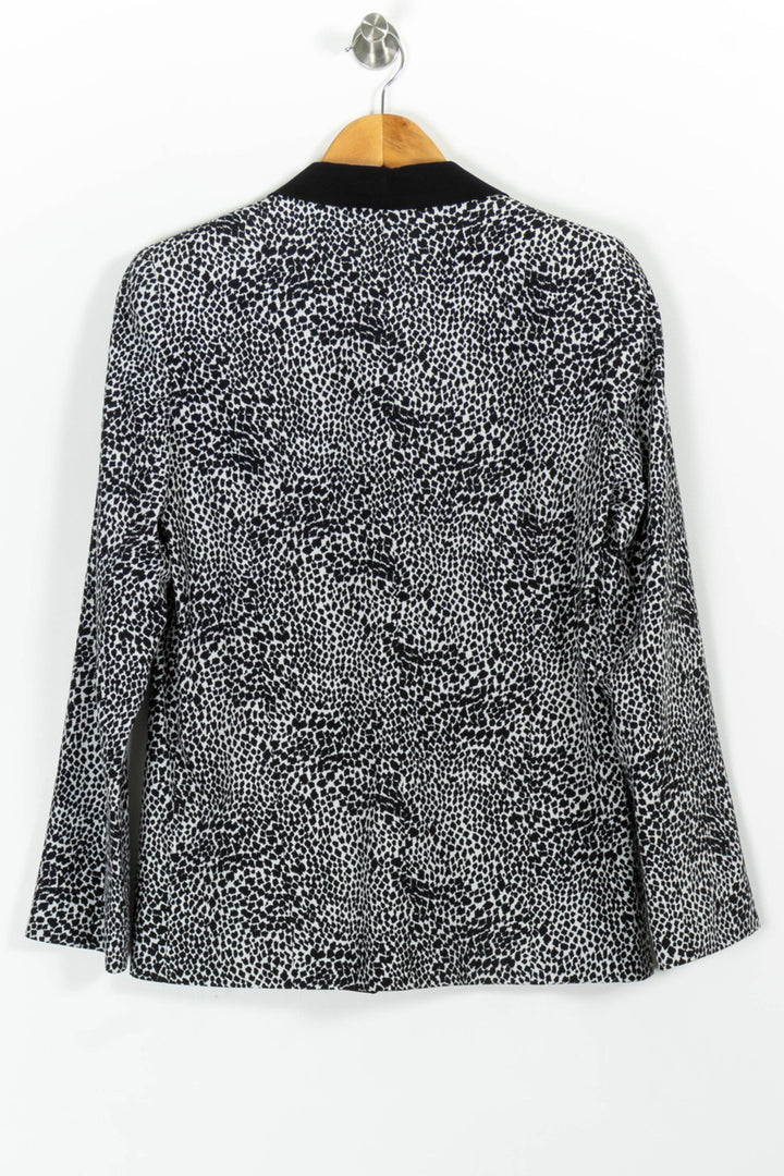 Blazer Noir et Blanc - Taille M/38 de la marque Sandro | PARAD99387 - Vendu par Paradigme - Image 4