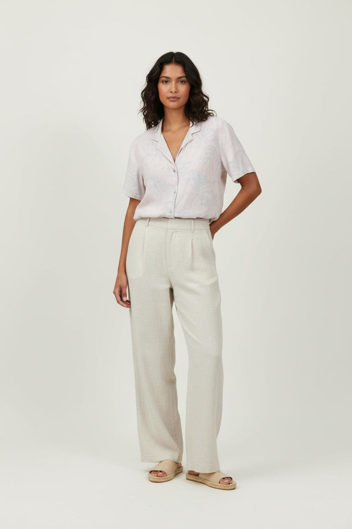 Chemisette Rose et Grise - Taille XS/34 de la marque Thinking Mu | PARAD99389 - Vendu par Paradigme - Image 1