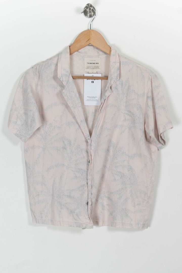 Chemisette Rose et Grise - Taille XS/34 de la marque Thinking Mu | PARAD99389 - Vendu par Paradigme - Image 2