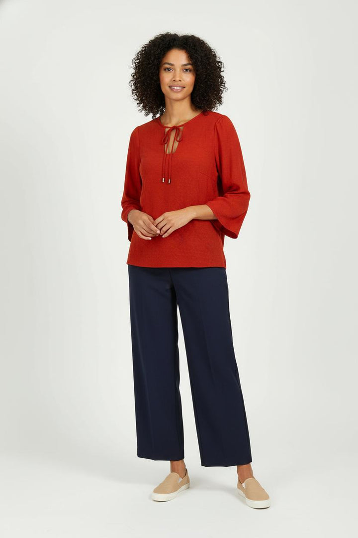 Blouse Rouge - Taille S/36 de la marque Caroll | PARAD99398 - Vendu par Paradigme - Image 1