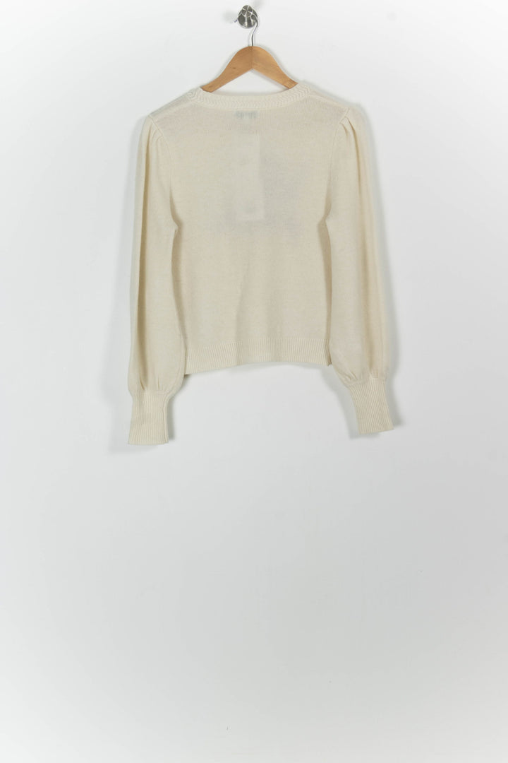 Pull Blanc - Taille S/36 de la marque Suncoo | PARAD99402 - Vendu par Paradigme - Image 4