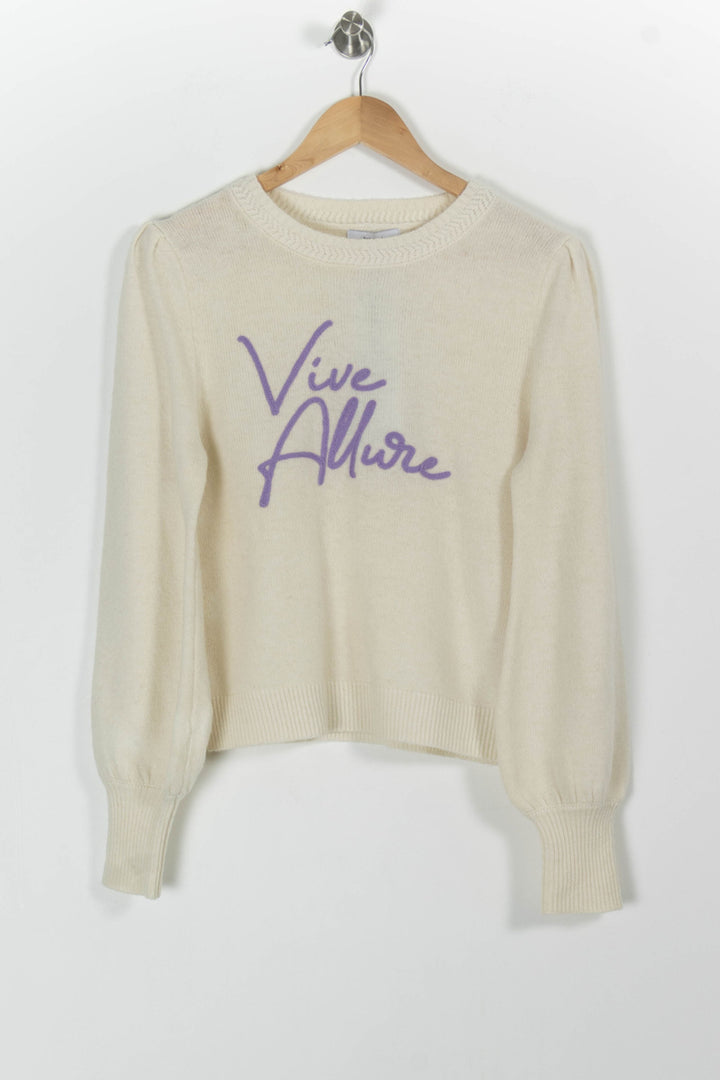 Pull Blanc - Taille S/36 de la marque Suncoo | PARAD99402 - Vendu par Paradigme - Image 2