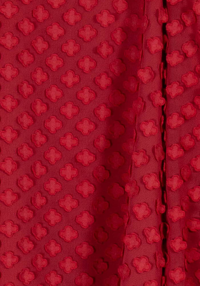 Blouse Rouge - Taille L/40 de la marque Claudie Pierlot | PARAD99403 - Vendu par Paradigme - Image 3