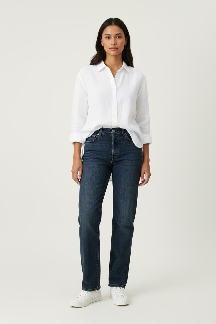 Jean Droit Bleu - Taille XXL/44 de la marque Levi's | PARAD99405 - Vendu par Paradigme - Image 1